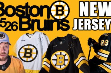 NHL Boston Bruins NEW Jerseys & Branding! RETRO!