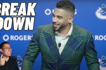 EVANDER KANE'S FIRST VANCOUVER CANUCKS MEDIA AVAILABILITY: MY REACTION
