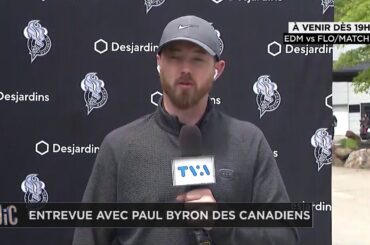 «Je suis venu ici, car il y avait peu d’espoirs dans l’organisation» - Paul Byron