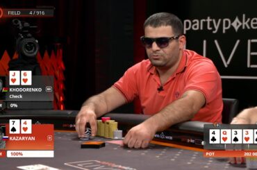 Kazaryan vs Khodorenko | Main Event Final Table | #MILLIONSRussia