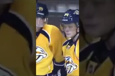 Funniest moment in hockey EVER for Nashville Predators? NHL HIGHLIGHTS! #hockey #shorts