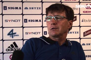 Trenér Chromý a Jaroslav Svozil po utkání s FK Ústí nad Labem