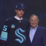 Seattle Kraken select Jake O'Brien at No. 8 overall in 2025 NHL Draft