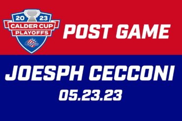 Joesph Cecconi Post Game | 05.23.23
