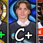 Grading EVERY First Round 2025 NHL Draft Pick!