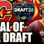 THE CALGARY FLAMES DRAFTED THE STEAL OF THE 1ST ROUND: CULLEN POTTER
