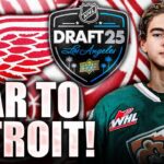 RED WINGS DRAFT THE NEXT BRANDON HAGEL: FANTASTIC PICK BY STEVE YZERMAN (CARTER BEAR TO DETROIT)