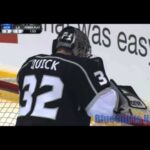 Ryan McDonagh scores a fluke goal on Jonathan Quick. 10/07/2013