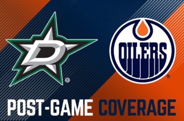 ARCHIVE | Oilers Post-Game Interviews at Stars