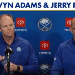 Buffalo Sabres GM Kevyn Adams, AGM Jerry Forton AFter 2025 NHL Draft