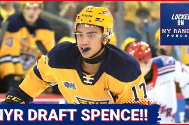 Malcolm Spence DRAFTED by the New York Rangers at No. 43!! Was Spence a second-round steal???