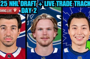 NHL Draft 2025 Day 2 LIVE STREAM | 2ND ROUND + DRAFT PICKS + BREAKING NEWS + TRADE TRACKER / RUMOURS