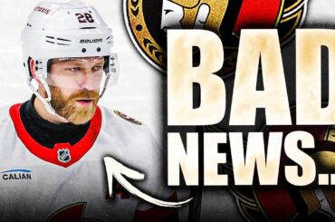 BAD NEWS FOR THE OTTAWA SENATORS & CLAUDE GIROUX…