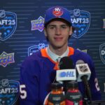 2025 NHL Draft Media Availability - Luca Romano (74th Overall, New York Islanders)
