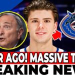 BREAKING NEWS! BOMBSHELL CONFIRMED! SEE WHAT THE WHOLE NHL SAID ABOUT MANCINI! CANUCKS NEWS