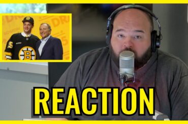 REACTION: Bruins draft James Hagens 7th overall