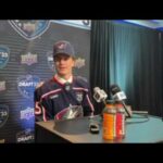 NHL DRAFT: Columbus Blue Jackets' Jackson Smith Post-Draft Media Availability