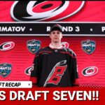 Carolina Hurricanes Select Seven Players During the 2025 NHL Draft
