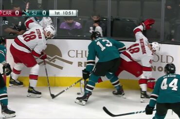NHL   Nov.22/2021  Carolina Hurricanes - San Jose Sharks