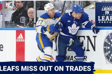 Toronto Maple Leafs miss out on potential trade options, assessing team's draft capital