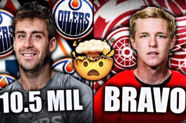 BRAVO, STEVE YZERMAN (ANOTHER RED WINGS MOVE) + OILERS SIGN EVAN BOUCHARD TO MASSIVE EXTENSION