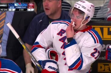 Max Pacioretty boarding on Ryan McDonagh Feb 23 2013 NY Rangers vs Montreal Canadiens NHL Hockey