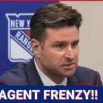 New York Rangers free agent frenzy! News on Will Cuylle? Rangers sign Vlad Gavrikov for seven years!