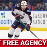 James van Riemsdyk headlines a quiet day 1 of free agency for the Detroit Red Wings