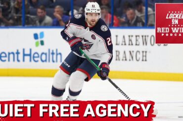 James van Riemsdyk headlines a quiet day 1 of free agency for the Detroit Red Wings