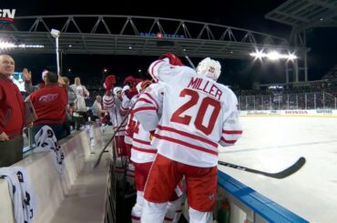 Mantha beats buzzer, sends Centennial Classic to OT