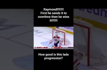 Lucas Raymond scores the overtime game winning goal! #lgrw #canadiens