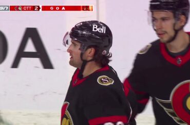 2/27/21  Colin White Gets One Back For Ottawa Moments After Giving Up A Shorty