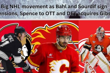 Massive NHL Moves: Sen’s get Spence for 2 picks, Wings have their new starter in Gibson + 2 signings