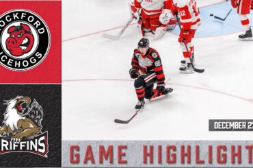 IceHogs Highlights: IceHogs vs Griffins 12/27/23
