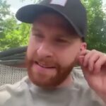 Connor Brown meets the New Jersey media after signing with the Devils