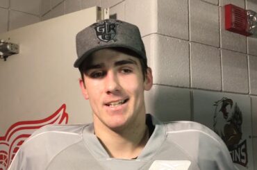 Filip Zadina practices ahead of leaving for World Juniors