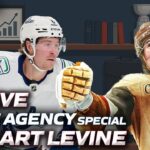 LIVE NHL FREE AGENCY SPECIAL ft. Hart Levine | The PuckPedia Hockey Show Episode 3