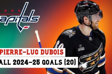 Pierre-Luc Dubois (#80) All 20 Goals of the 2024-25 NHL Season