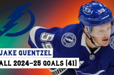 Jake Guentzel (#59) All 41 Goals of the 2024-25 NHL Season