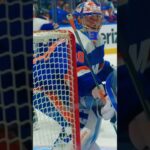 Iliya Sorokin. Islanders-Oilers game.