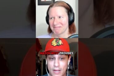 The Chicago Blackhawks bet on size and athleticism selecting former football standout Mason West!