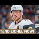 Contract negotiations have begun between the Vegas Golden Knights and Jack Eichel