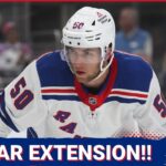 Rangers RE-SIGN Will Cuylle to a two-year deal!! How has Cuylle become such a beloved player...