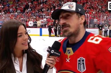Brad Marchand Reacts to Winning the 2025 Stanley Cup