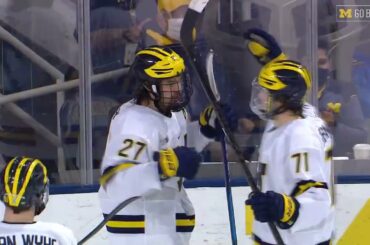 Michigan Ice Hockey Highlights vs. Michigan State (Feb. 11)