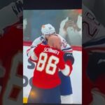 Nurse vs Gadjovich square up. #nhl #floridapanthers #edmontonoilers #hockey #retro