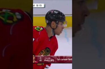 Isaak Phillips First NHL Goal