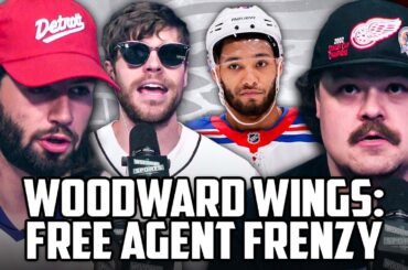 Red Wings Free Agent Disaster Class | Woodward Wings | Tuesday, July 1st, 2025