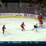 Justin Faulk seeing eye wrist shot goal 2-1 St. Louis Blues @ Carolina Hurricanes Jan 30 2015 NHL