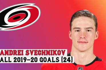 Andrei Svechnikov (#37) All 24 Goals of the 2019-20 NHL Season